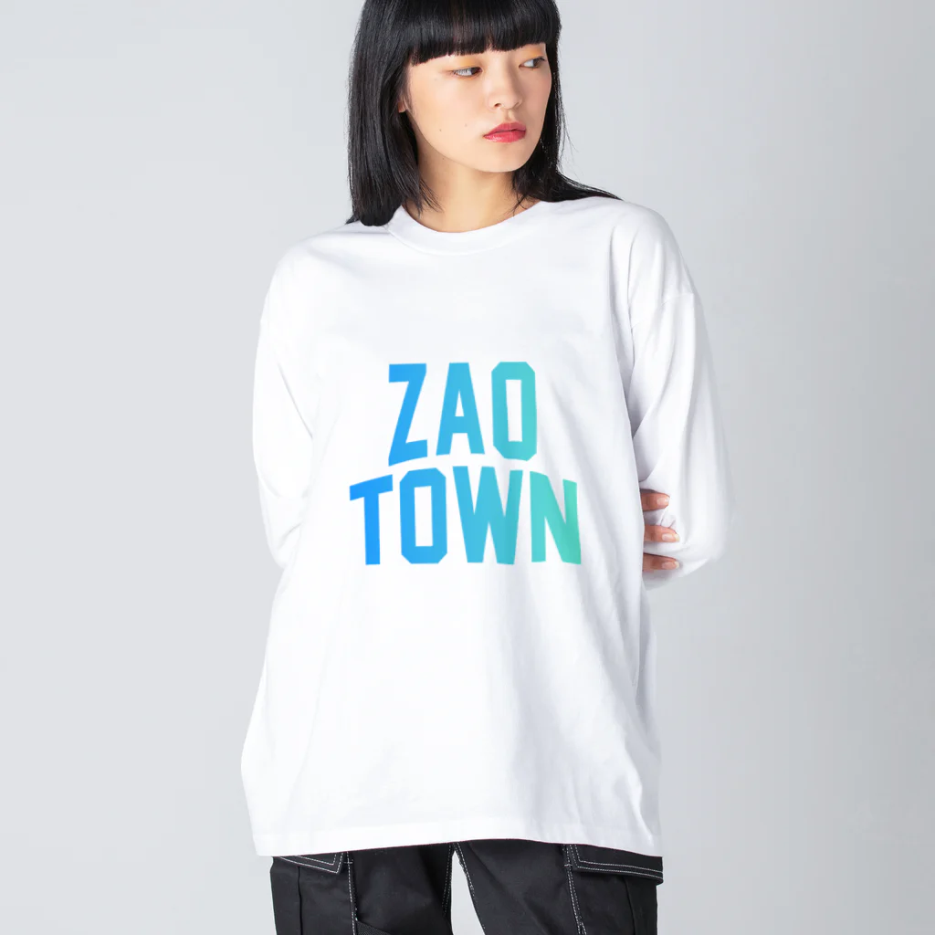 JIMOTOE Wear Local Japanの蔵王町 ZAO TOWN ビッグシルエットロングスリーブTシャツ