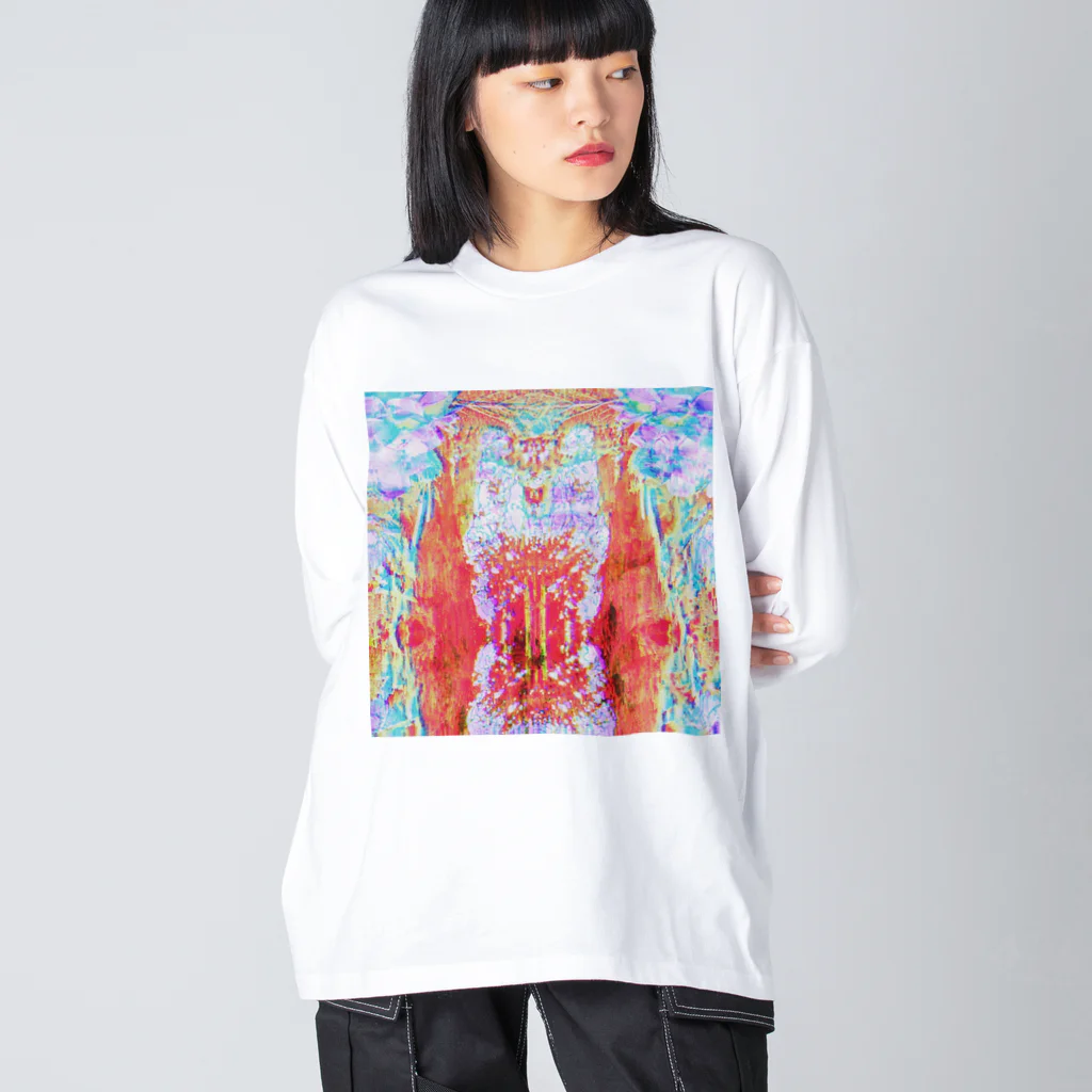 egg Artworks & the cocaine's pixの『castle of märchen.』 Big Long Sleeve T-Shirt