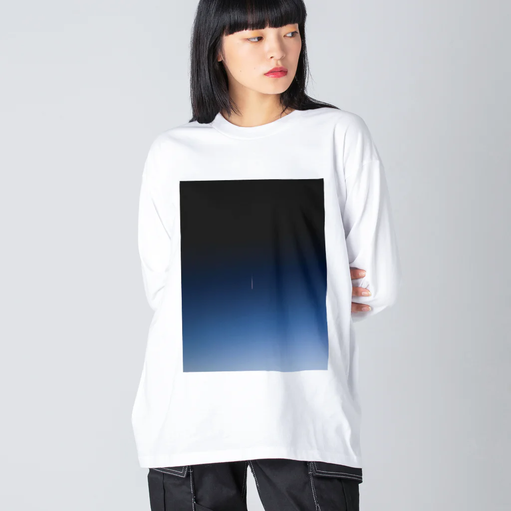 Sunfresh / サンフレッシュ のGradation ビッグシルエットロングスリーブTシャツ