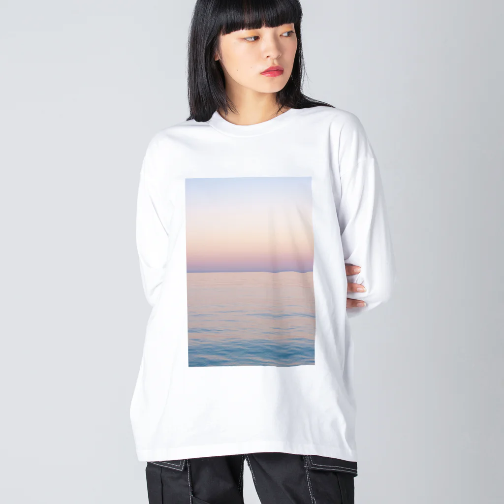 Sunfresh / サンフレッシュ のGradation ビッグシルエットロングスリーブTシャツ