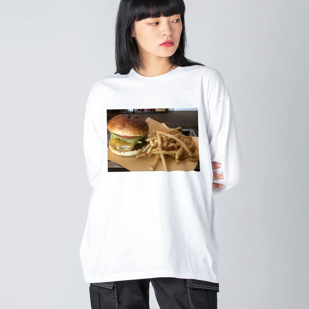 Gute Kleidungのgood hamburger ビッグシルエットロングスリーブTシャツ