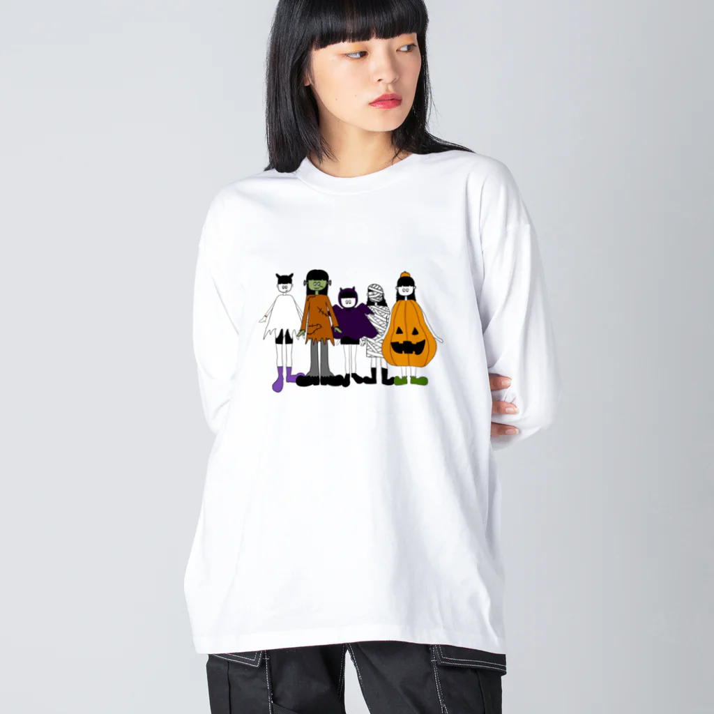 M:Storeのハロウィンオールスターズ Big Long Sleeve T-Shirt