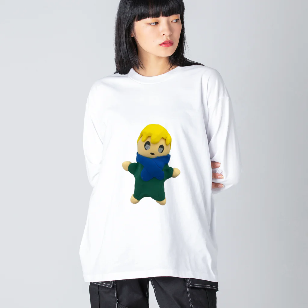 さあらの寒がりくんのサム Big Long Sleeve T-Shirt