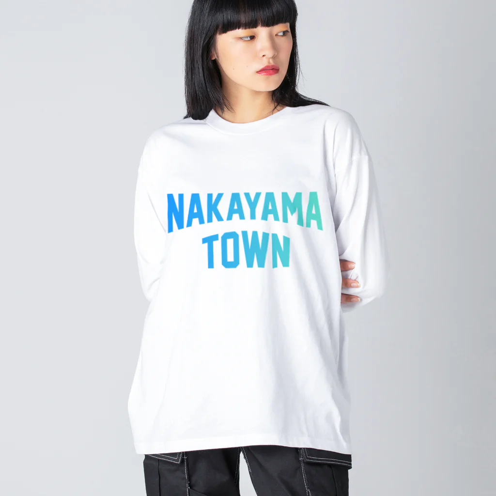 JIMOTOE Wear Local Japanの中山町 NAKAYAMA TOWN Big Long Sleeve T-Shirt