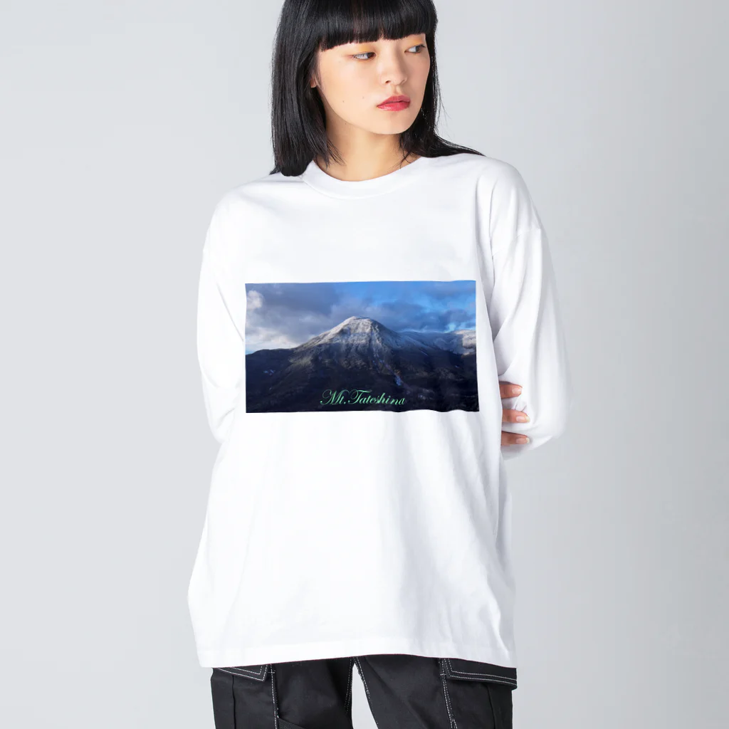 D-aerialのシネマティック蓼科山 Big Long Sleeve T-Shirt