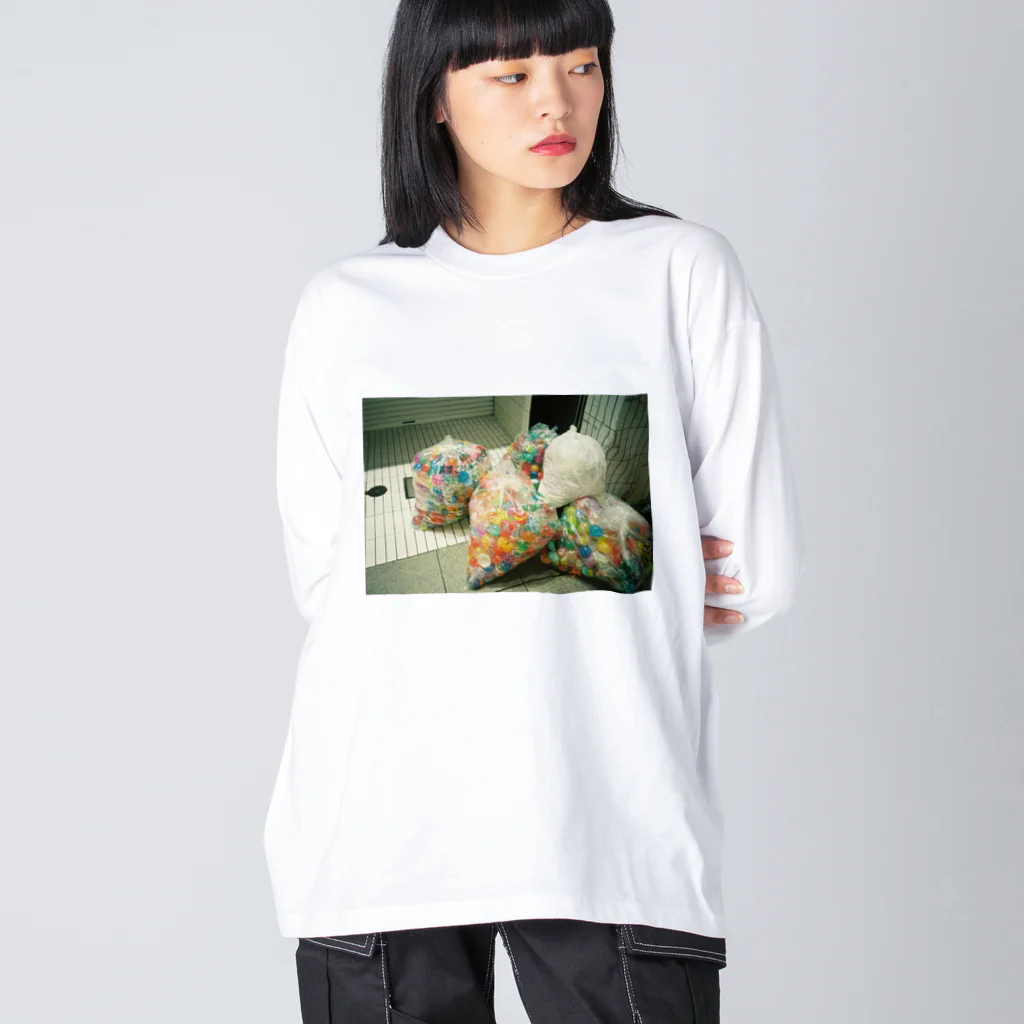 ri7tiiのがちゃがちゃ ビッグシルエットロングスリーブTシャツ