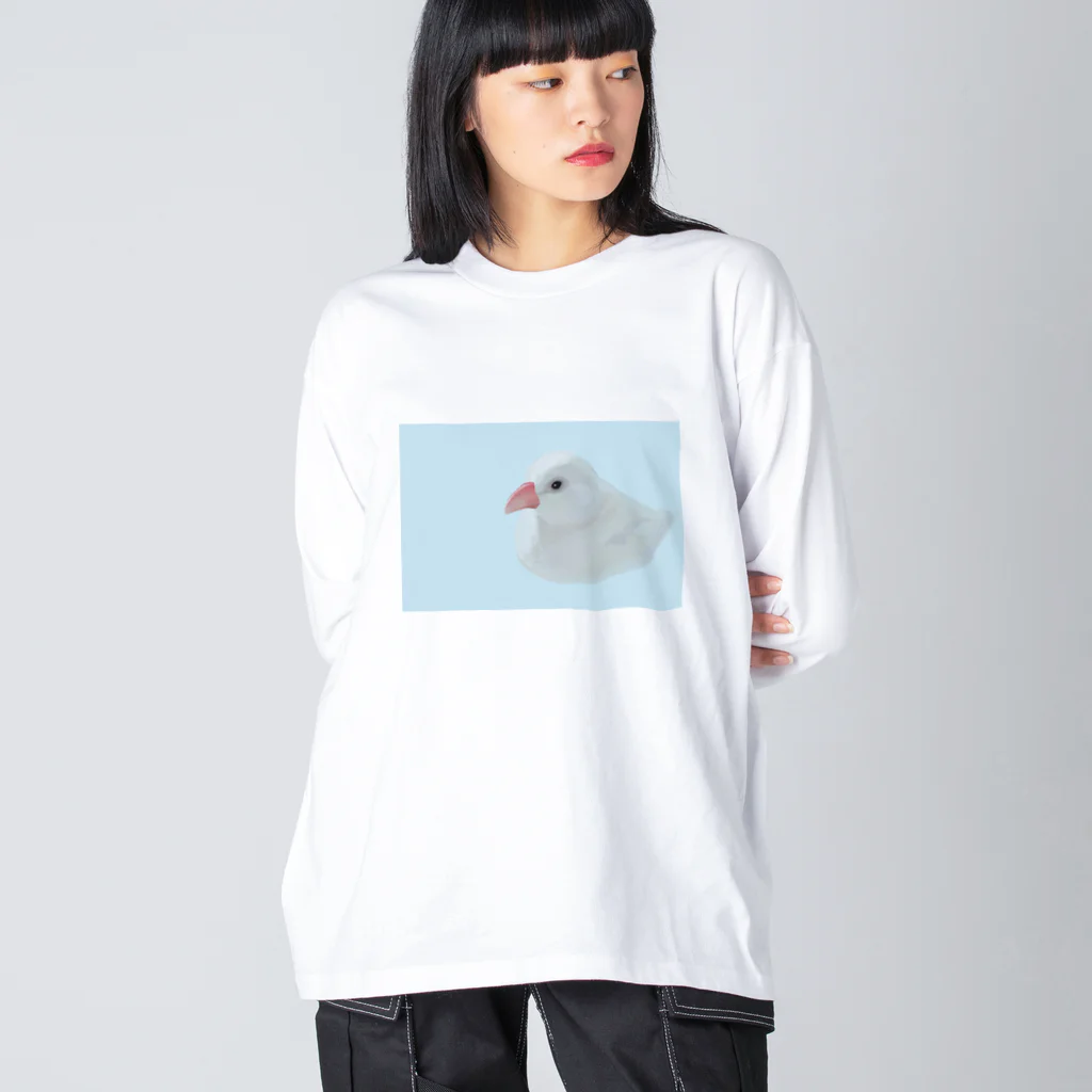 ふわキャラ工房のもっちり文鳥さん Big Long Sleeve T-Shirt