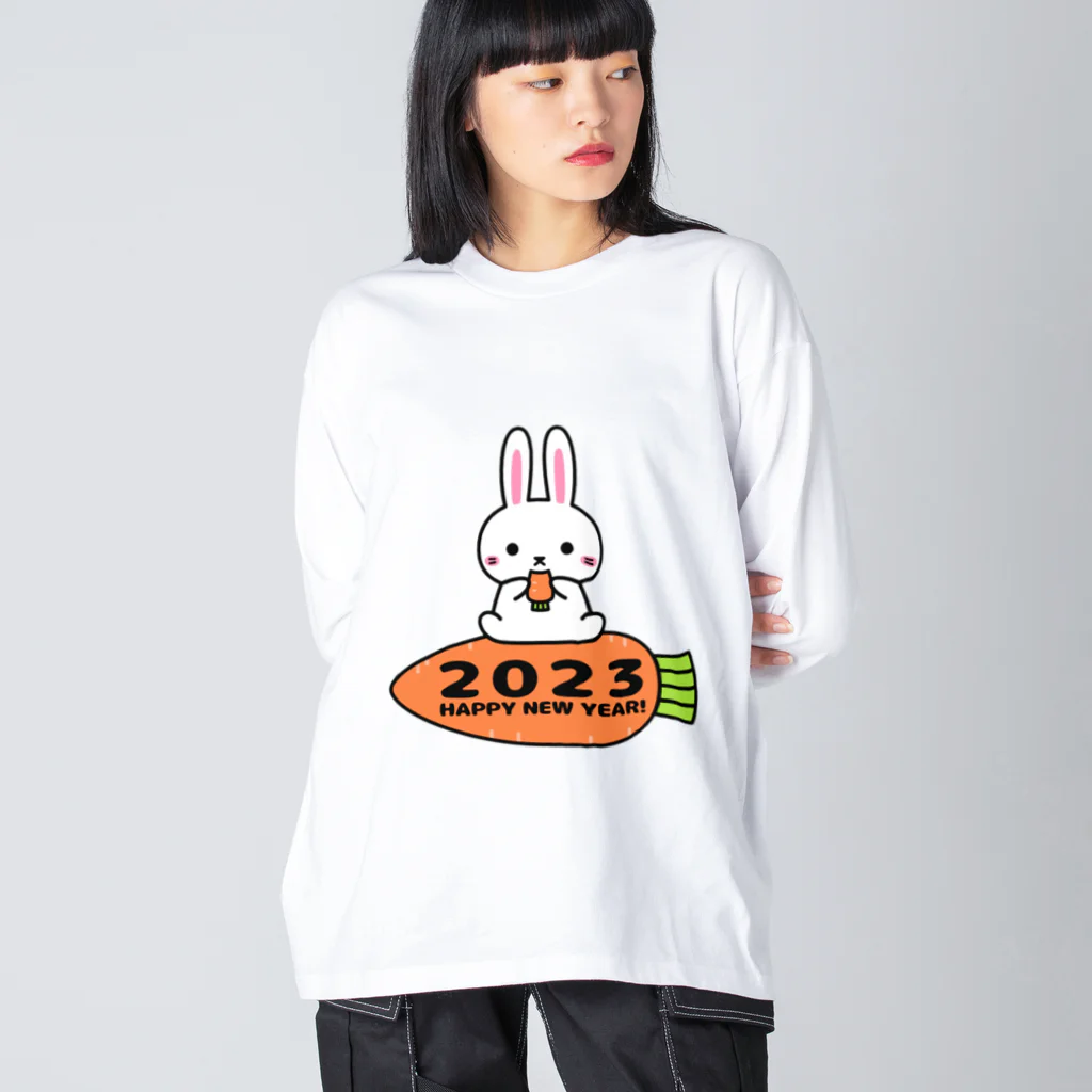 ゆうの2023年　卯年 ビッグシルエットロングスリーブTシャツ