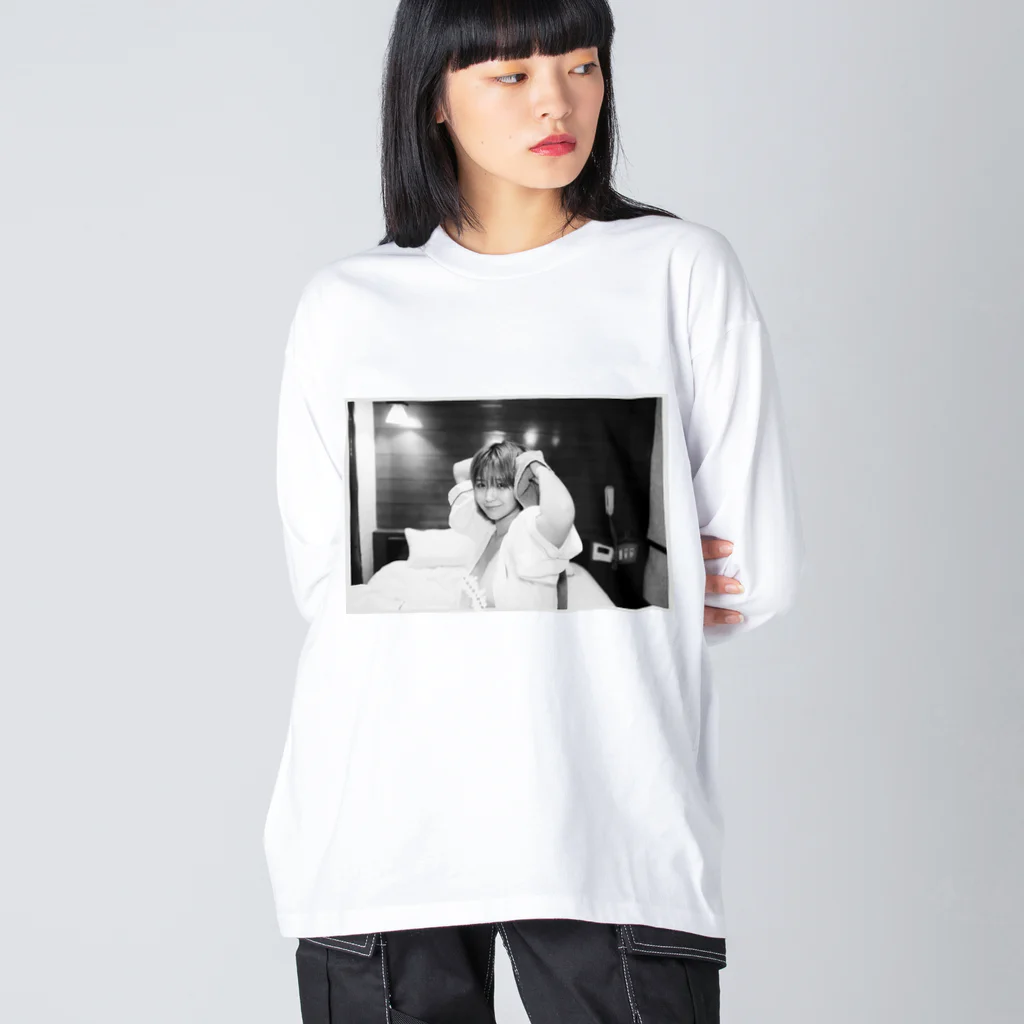 YOSHIKI'S PHOT SHOPのModel ゆーりまん「セクシー！」 Big Long Sleeve T-Shirt