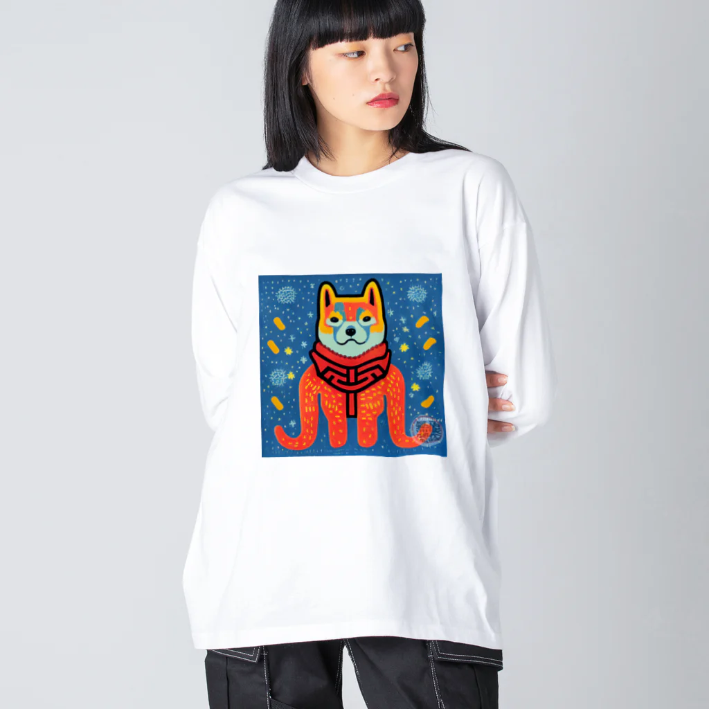 Magic Worldのカラフルな生き物シリーズ Big Long Sleeve T-Shirt