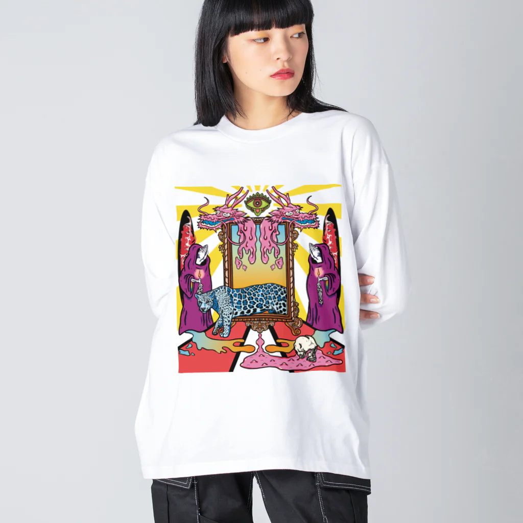 ヒロシオーバーダイブのジャガーさんの異世界探訪 Big Long Sleeve T-Shirt