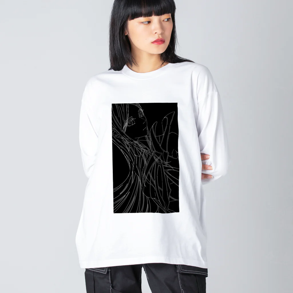 Batteryのnomad (black) Big Long Sleeve T-Shirt