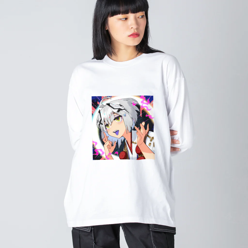 mano-verseのMegami #04296 Big Long Sleeve T-Shirt