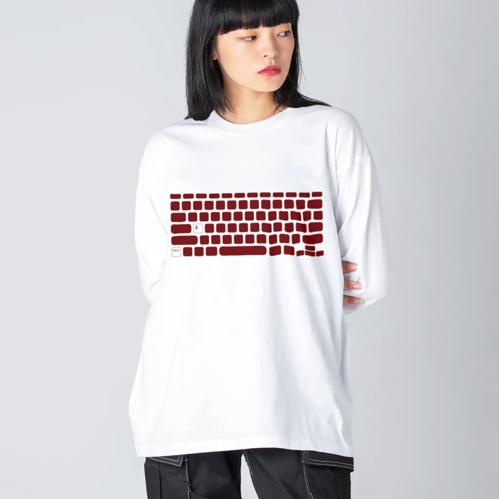 noisie_jpのすべてのひとの平等を(windows) ビッグシルエットロングスリーブTシャツ