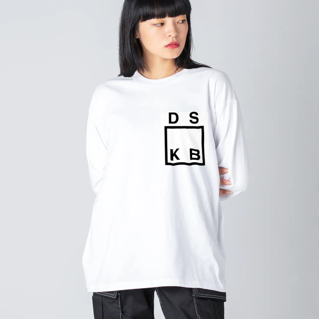 DSKB（ドスケベ:DoiSK8Boardingclub）のDSKBロゴ+UNCLE ビッグシルエットロングスリーブTシャツ