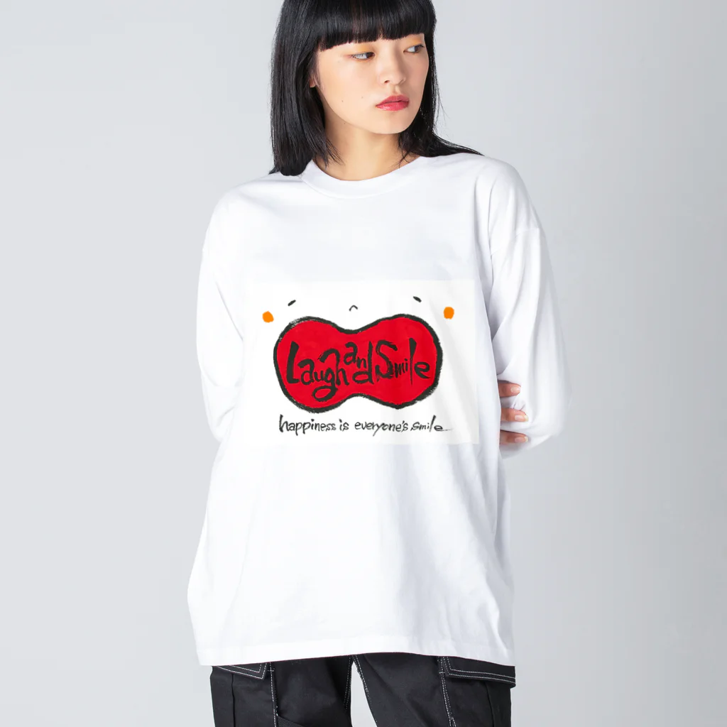 TAKEDA-STYLEの幸せはみんなの笑顔 Big Long Sleeve T-Shirt