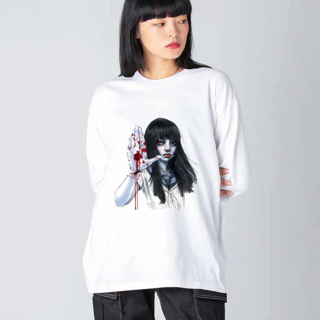 ワレヲモフユエニの聖痕ちゃん Big Long Sleeve T-Shirt