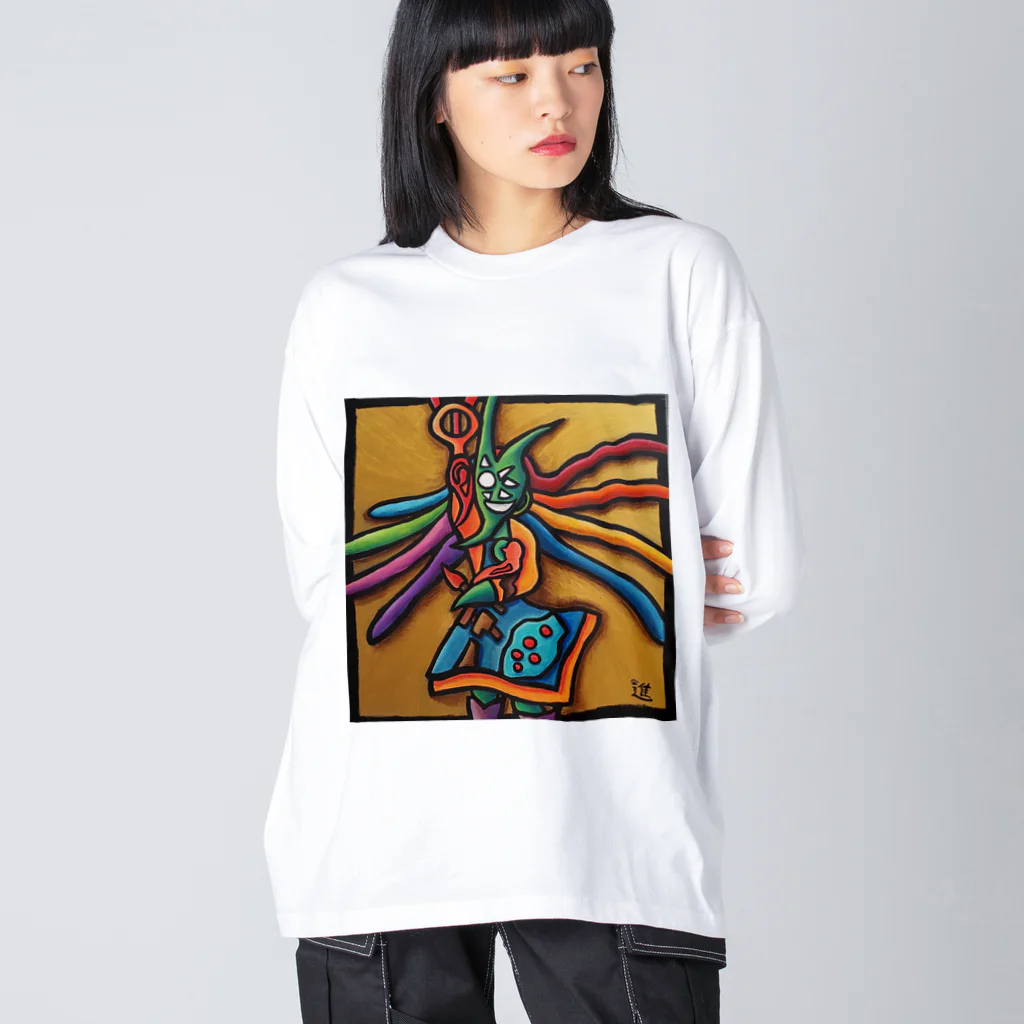 ART IS WELLの『日美(ひび)』 ビッグシルエットロングスリーブTシャツ