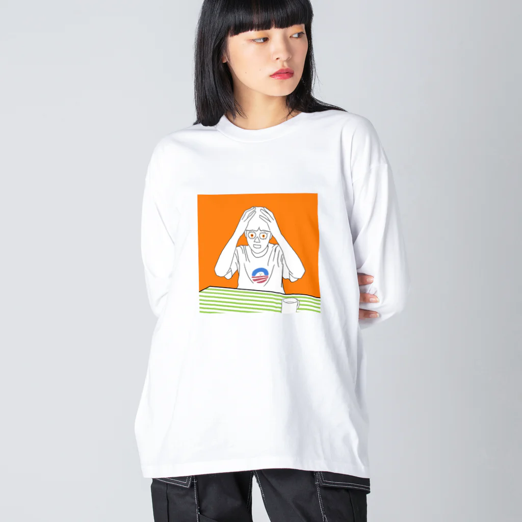 NmaruのShit!!! ビッグシルエットロングスリーブTシャツ