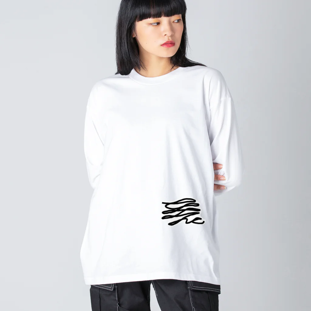 萬屋断片の[F][T]高架好き デザイン③ Big Long Sleeve T-Shirt