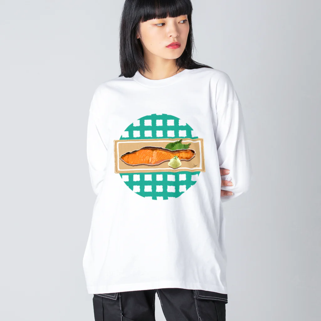 オカユのYAKISHAKE ビッグシルエットロングスリーブTシャツ