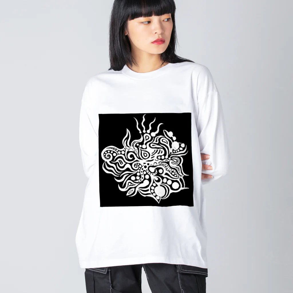 佐藤葉月王国のフェンリル Big Long Sleeve T-Shirt