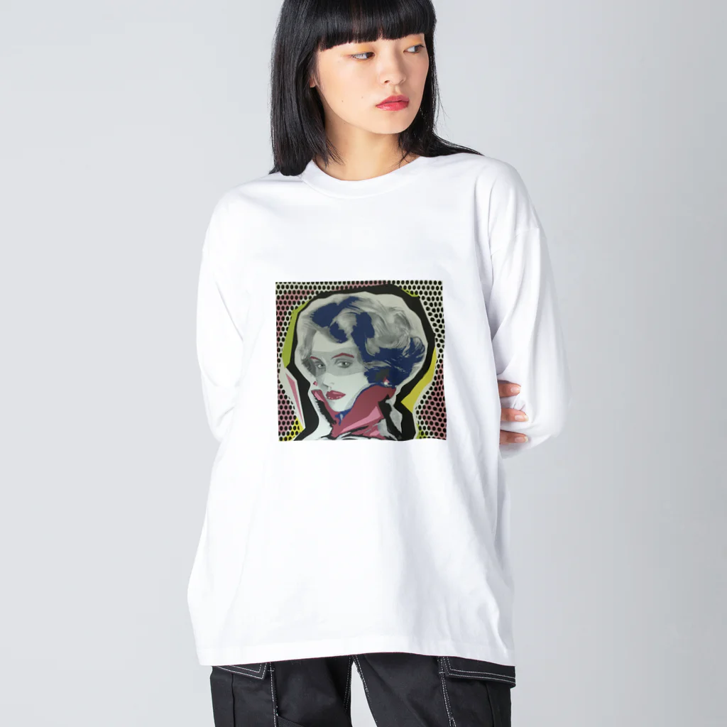 K-LEONの僕の彼女 Big Long Sleeve T-Shirt