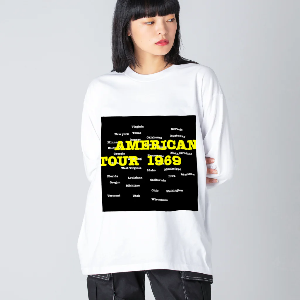 NEON_LINEのAMERICAN TOUR Big Long Sleeve T-Shirt