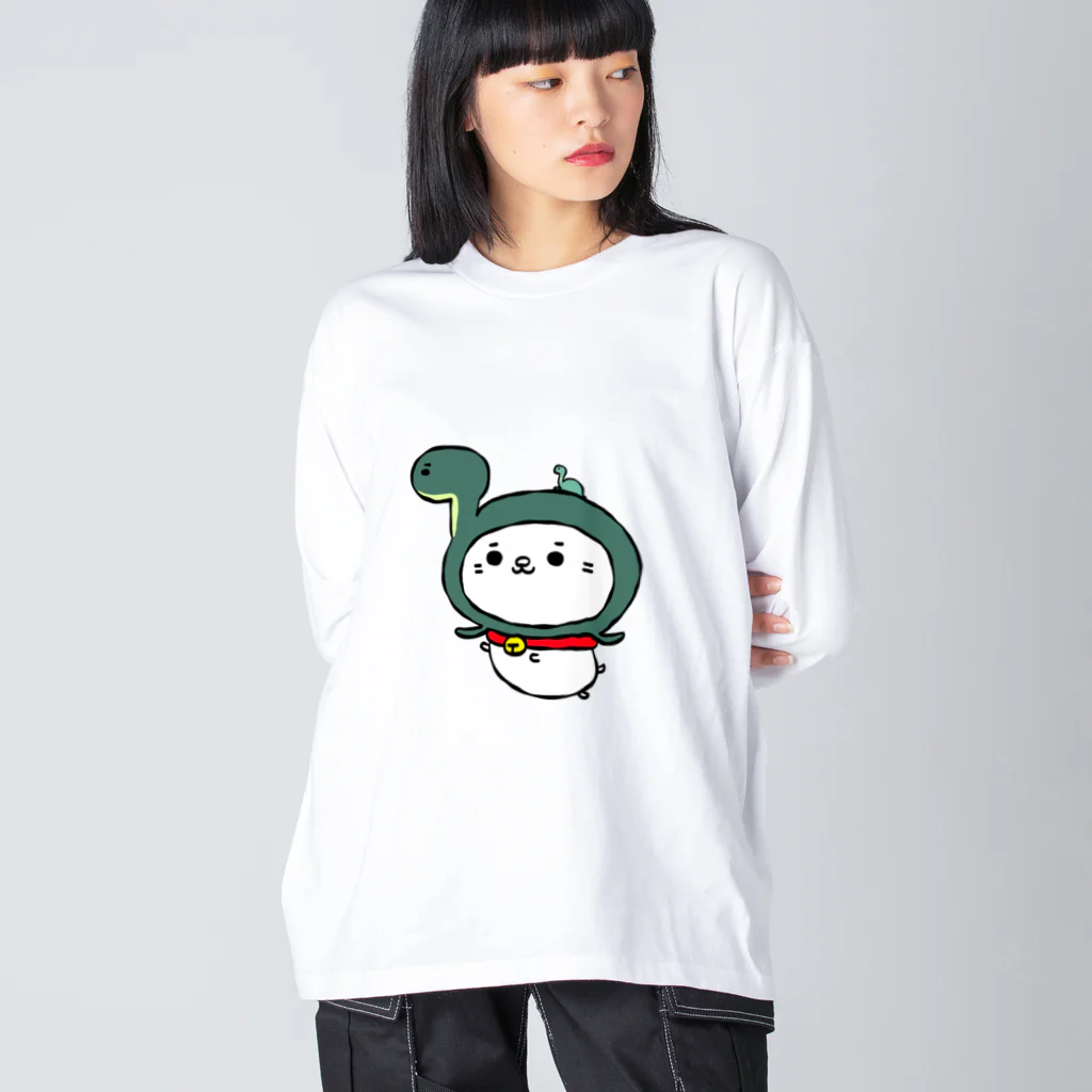 にゃんころげのにゃんころげ#0008 ビッグシルエットロングスリーブTシャツ