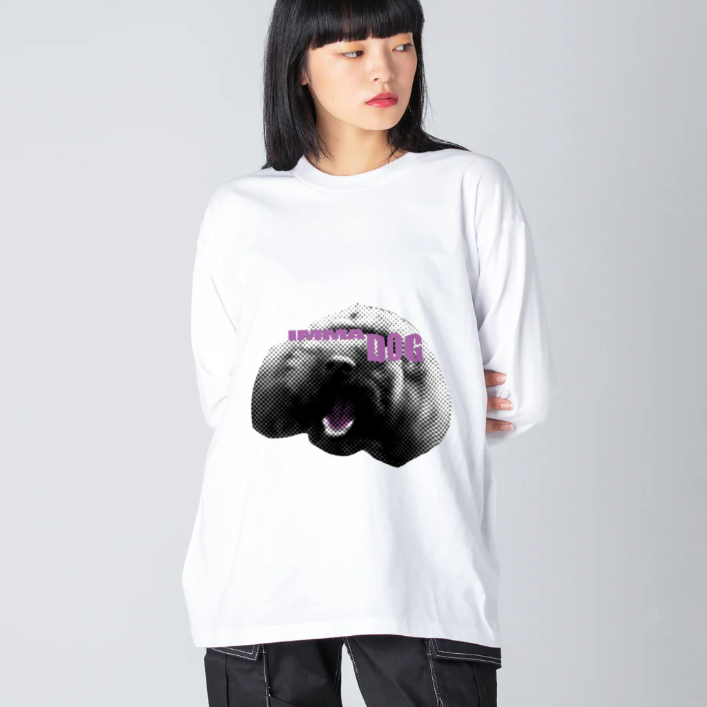 mikatominagaのわたしは犬 Big Long Sleeve T-Shirt