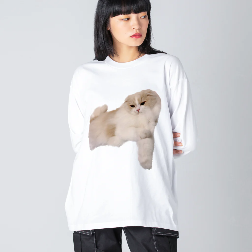 ふうまくんのお店のおねむなふうまくん Big Long Sleeve T-Shirt