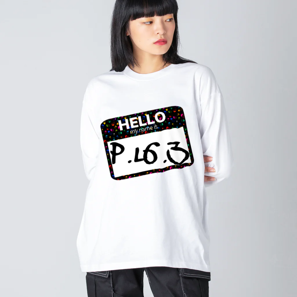 P.L.6.3のHello P.L6.3【P.L6.3】 ビッグシルエットロングスリーブTシャツ