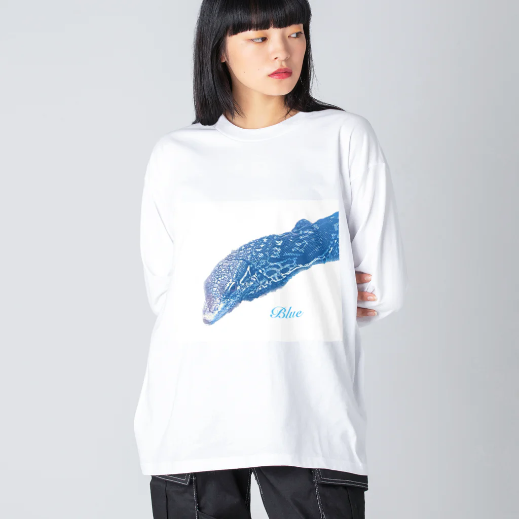 えこーるのコバルトツリーモニターのブルー Big Long Sleeve T-Shirt