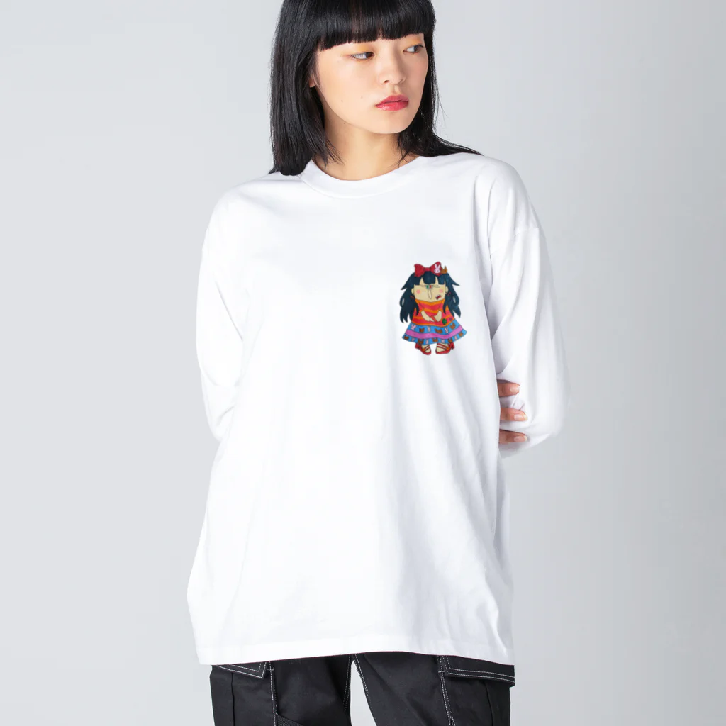 ボンバーショップのオッドちゃん Big Long Sleeve T-Shirt