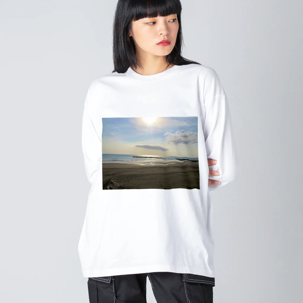 あべこのお店 の北海道の朝 Big Long Sleeve T-Shirt