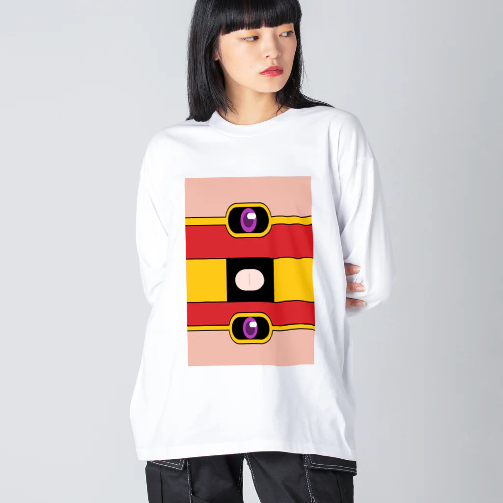 個人Vtuberテンタクル七海ショップSUZURI支店の概念テンタクル七海β Big Long Sleeve T-Shirt