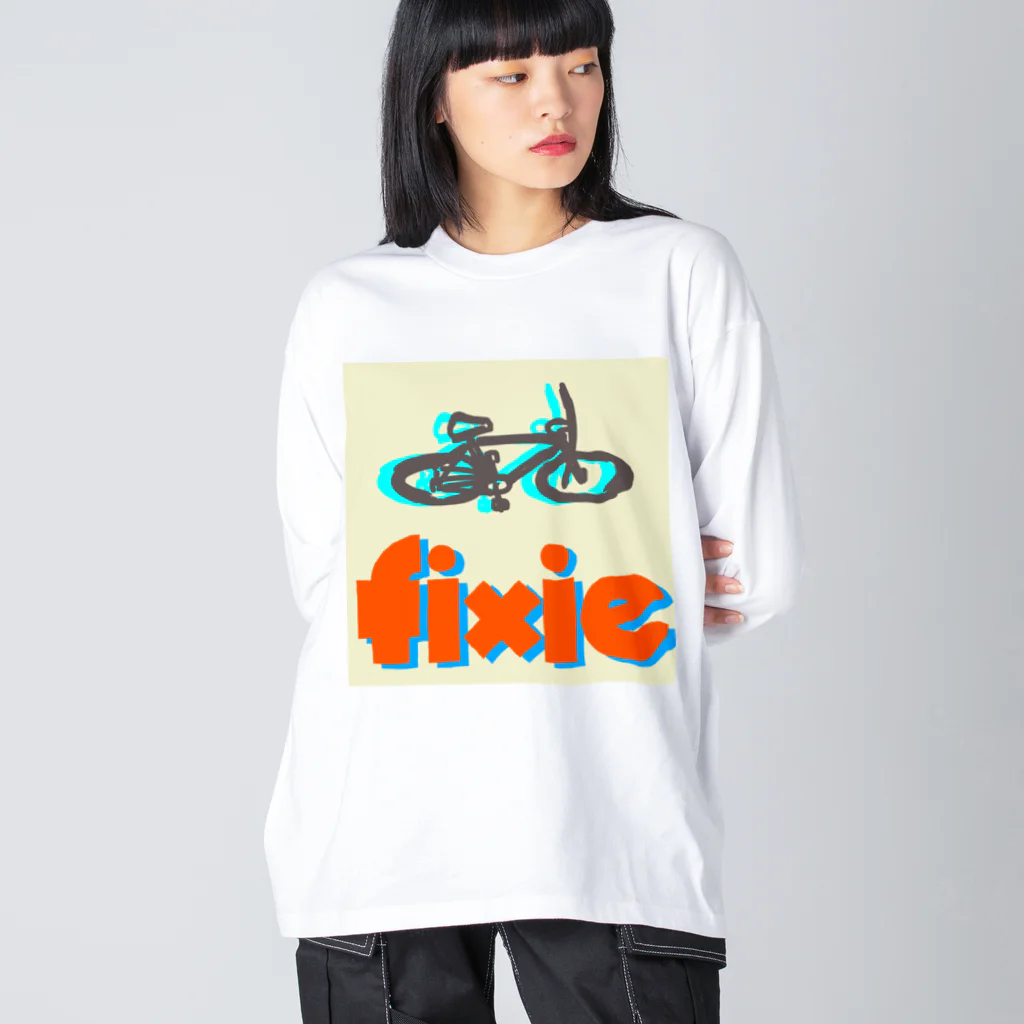 komgikogikoのfixie ビッグシルエットロングスリーブTシャツ