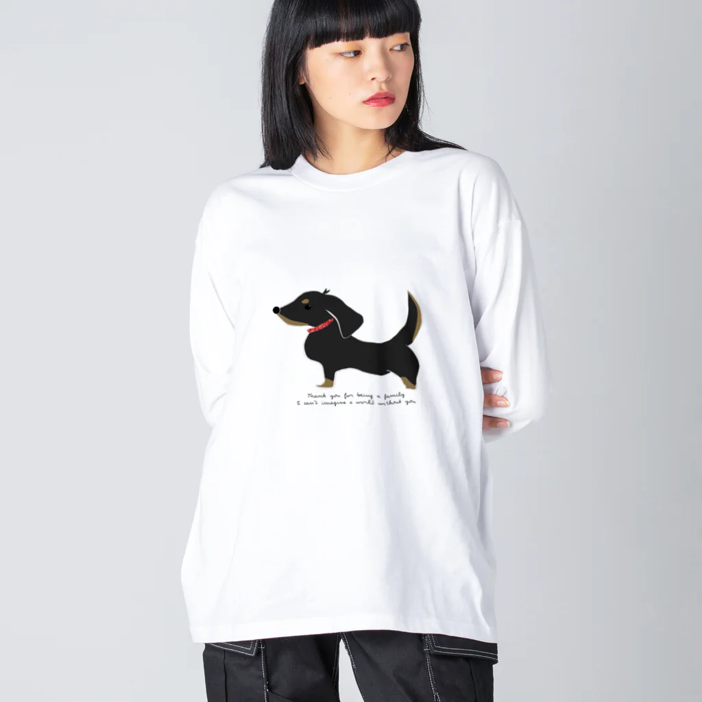 わかばックス工房のチワックス♡ Big Long Sleeve T-Shirt