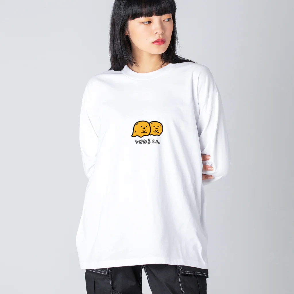 SS SHOP 【SOVL GOODS】のシオからくん Big Long Sleeve T-Shirt