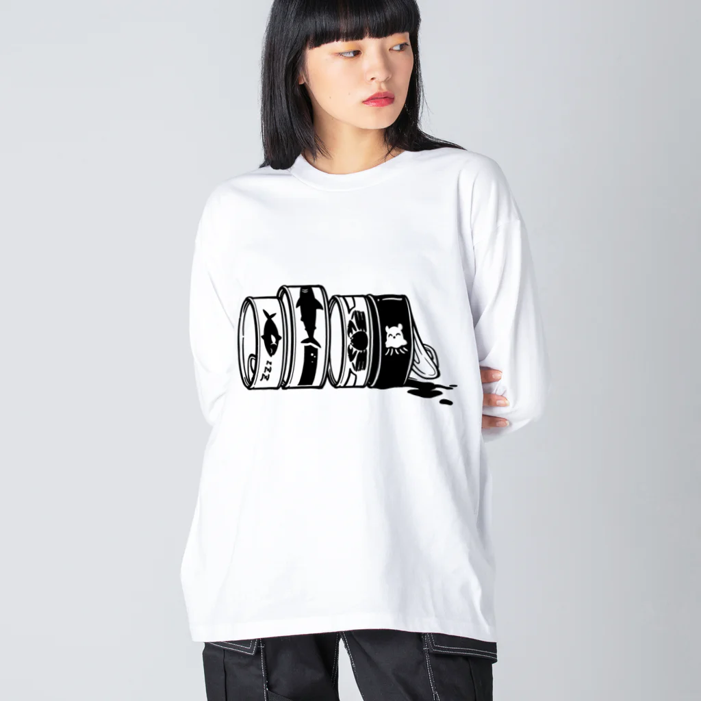 塔感覚のカン詰め Big Long Sleeve T-Shirt