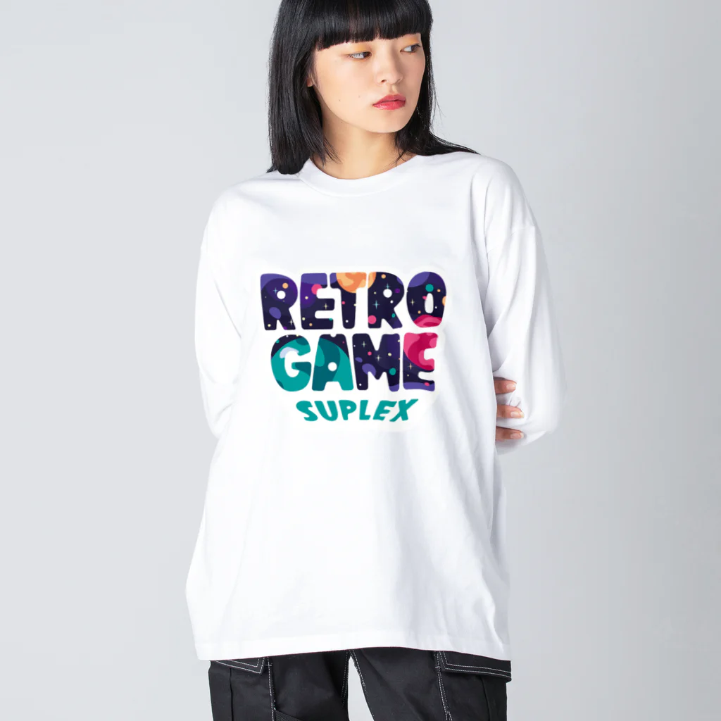 RETROGAMESUPLEXのRETROGAMESUPLEX Big Long Sleeve T-Shirt