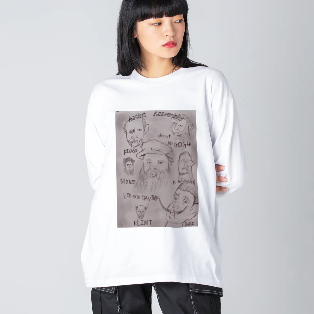 Genart0717のartist assembly  ビッグシルエットロングスリーブTシャツ