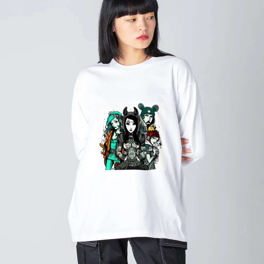 Bonten999のMs.L ビッグシルエットロングスリーブTシャツ