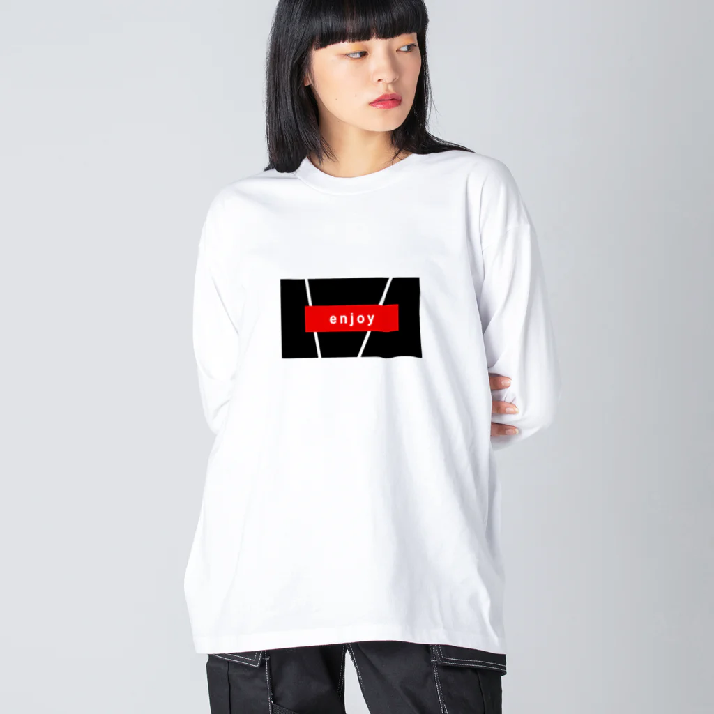 【KOTCH】 Tシャツショップのenjoy ビッグシルエットロングスリーブTシャツ