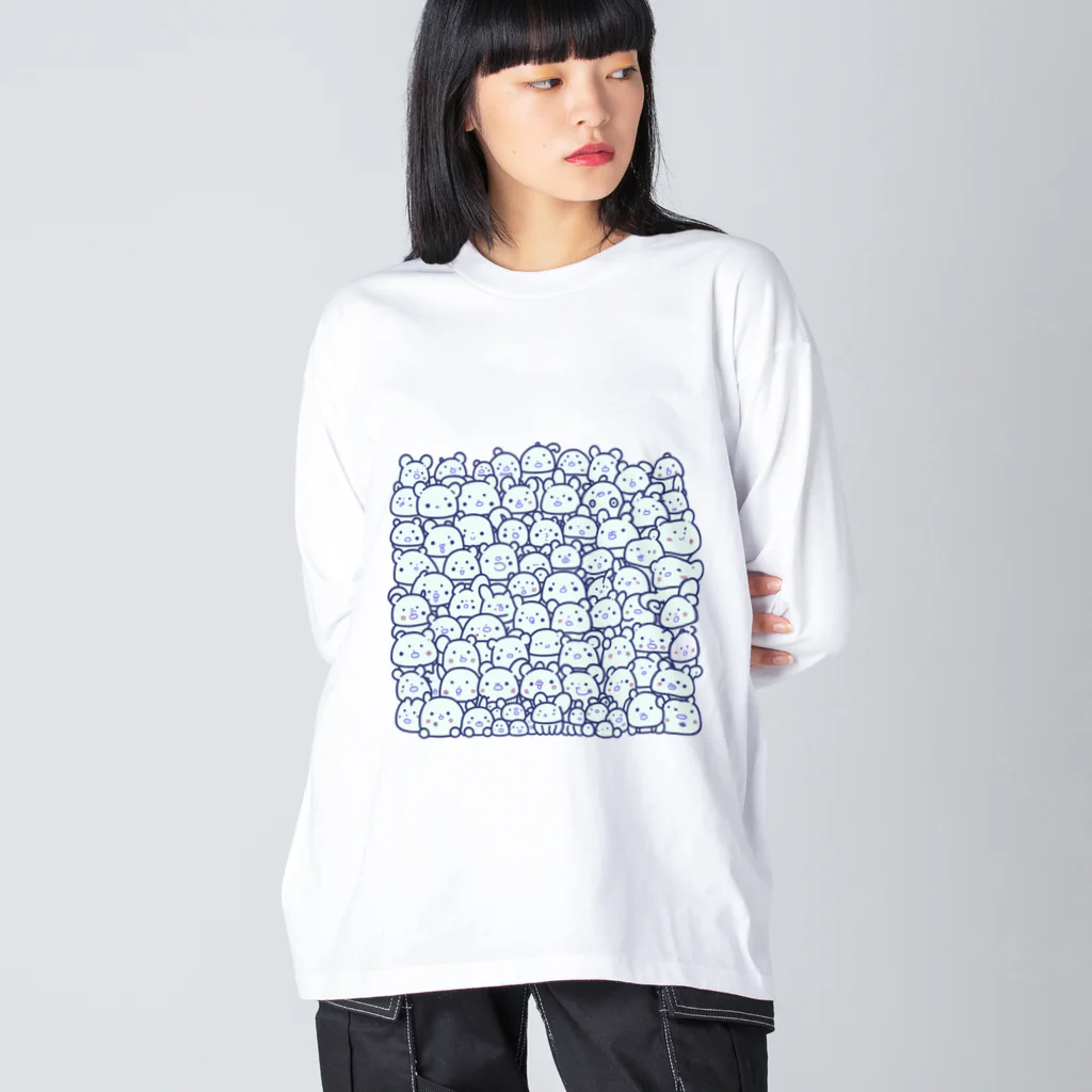 dongmuの【どんむオリジナル】コロンちゃん (Koron-chan) Big Long Sleeve T-Shirt