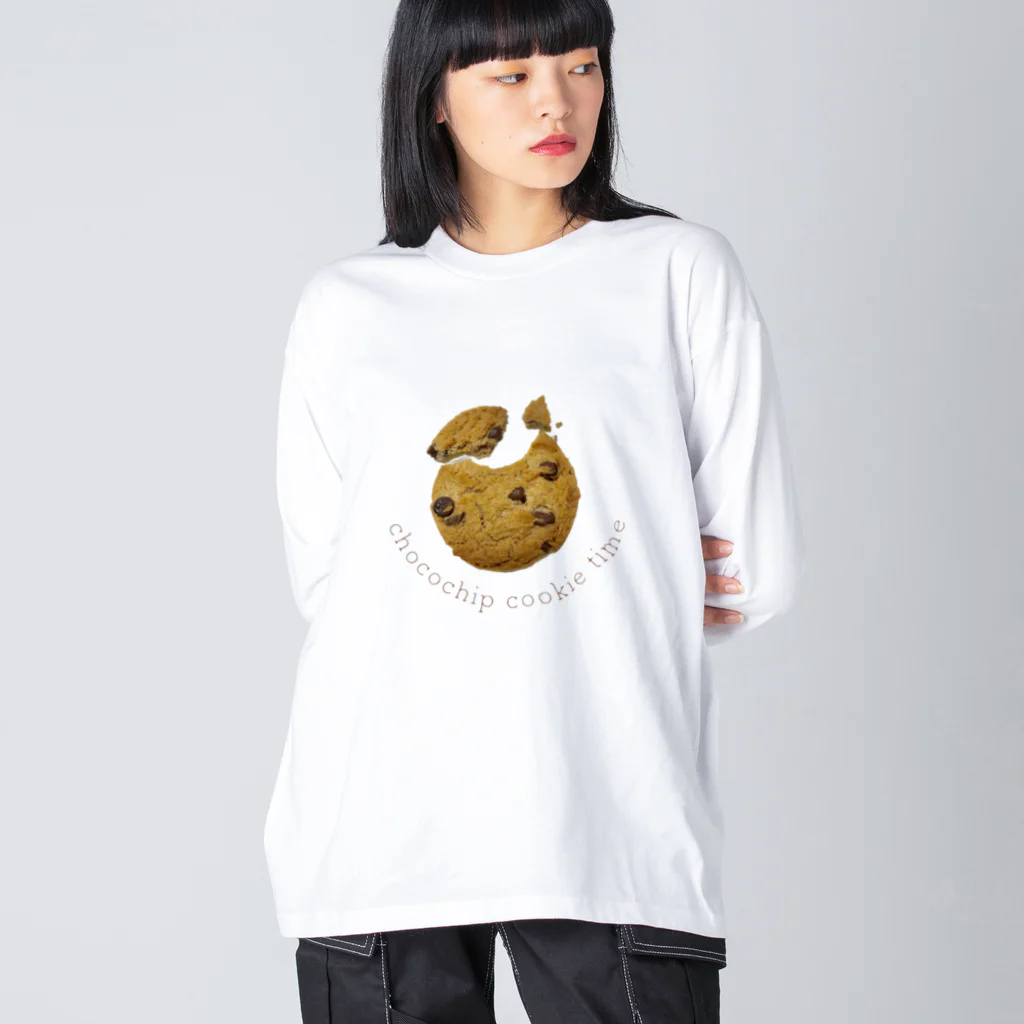 Ｒ.Ｒ Cafe？のchocochipcookietime Big Long Sleeve T-Shirt