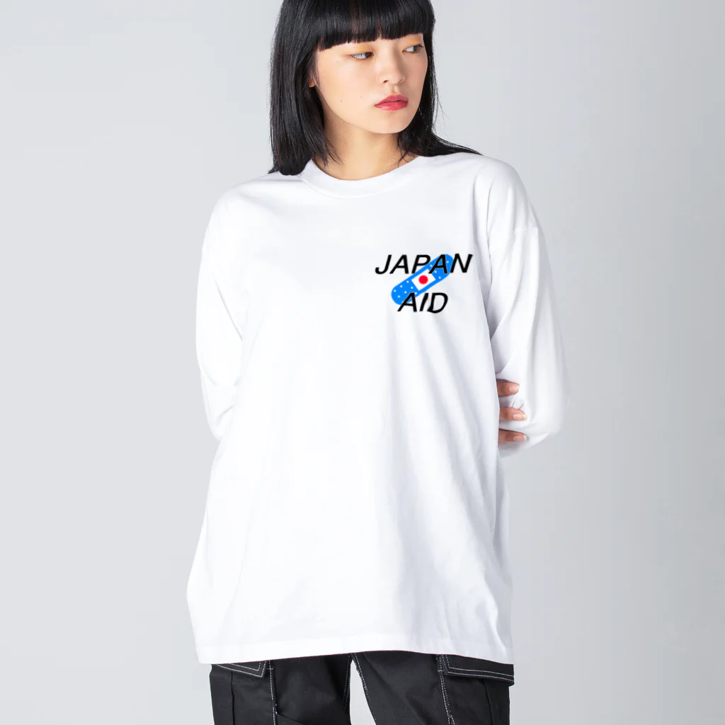 SuzutakaのJapan aid ビッグシルエットロングスリーブTシャツ