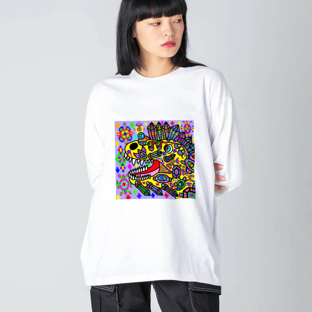 どりほぷの宝石属性の竜 Big Long Sleeve T-Shirt