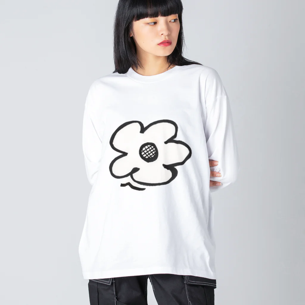 大丈夫ちゃんの大きな花 Big Long Sleeve T-Shirt