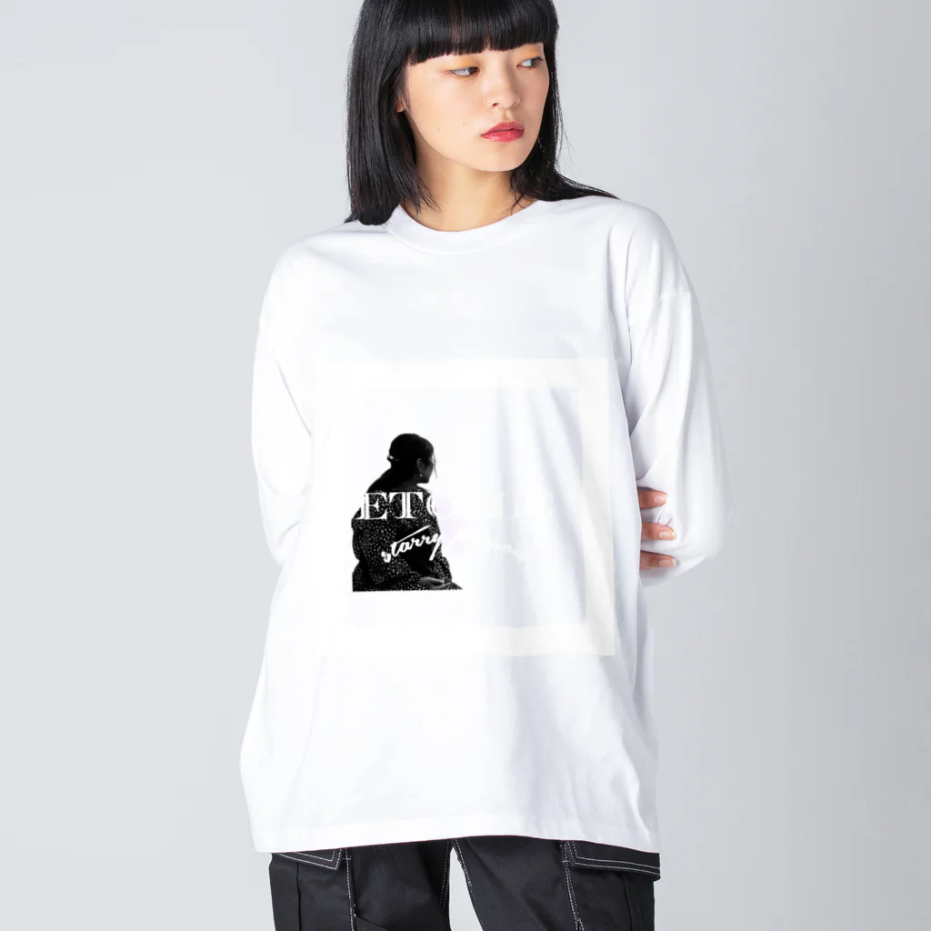 ETOILEのイラストロゴ Big Long Sleeve T-Shirt